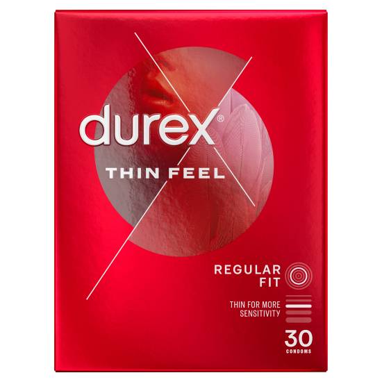 Durex Thin Feel Condoms (30 pack)