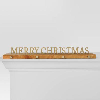 Merry Christmas Stocking Holder - Threshold™