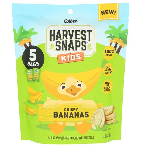 Calbee Crispy Bananas Kids Harvest Snaps