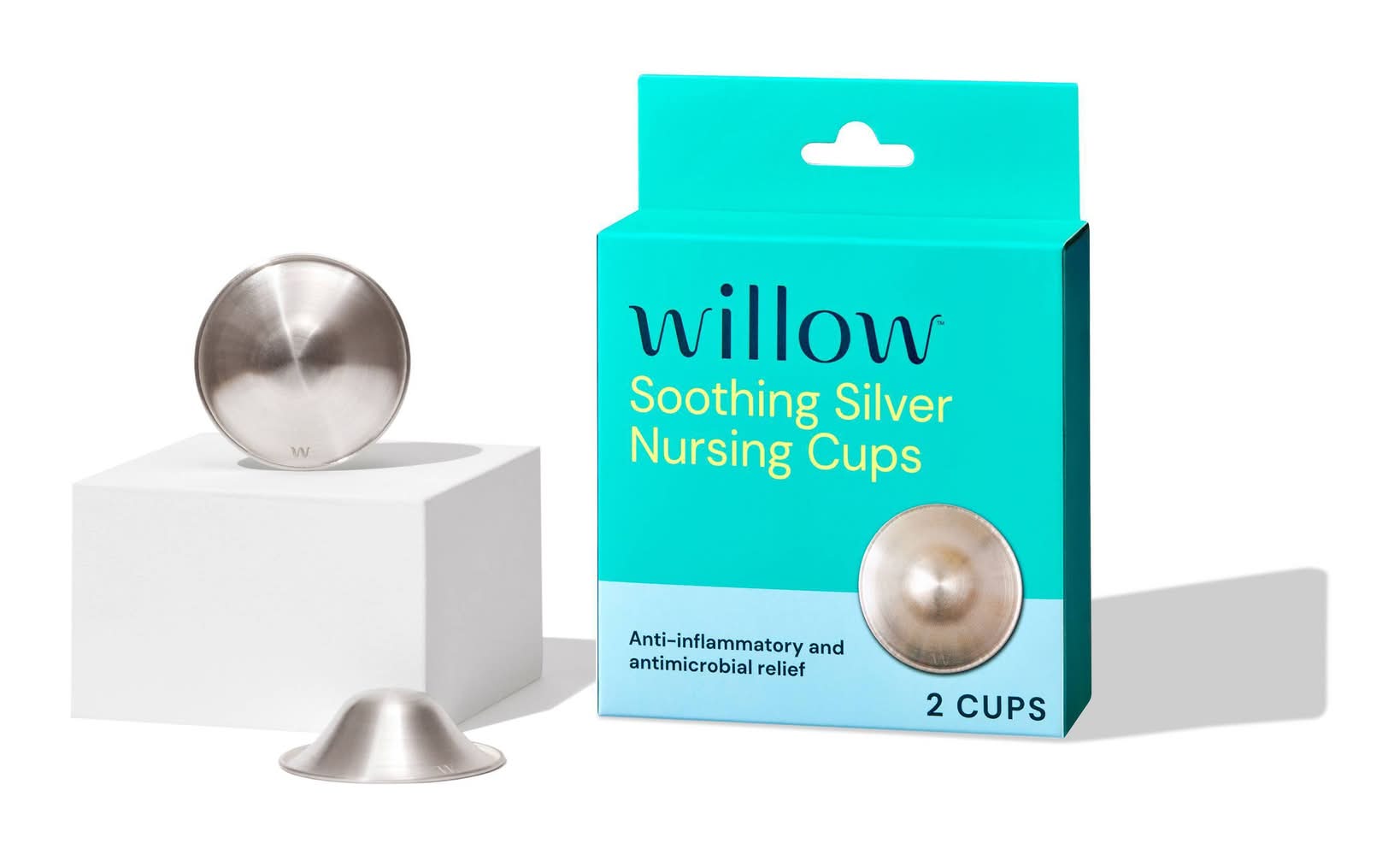 Willow Silver Nursing Nipple Shield Cups