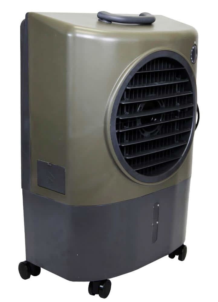 Hessaire 1,300 Cfm 2-Speed Portable Evaporative Cooler (Swamp Cooler) For 500 Sq. Ft. In Green