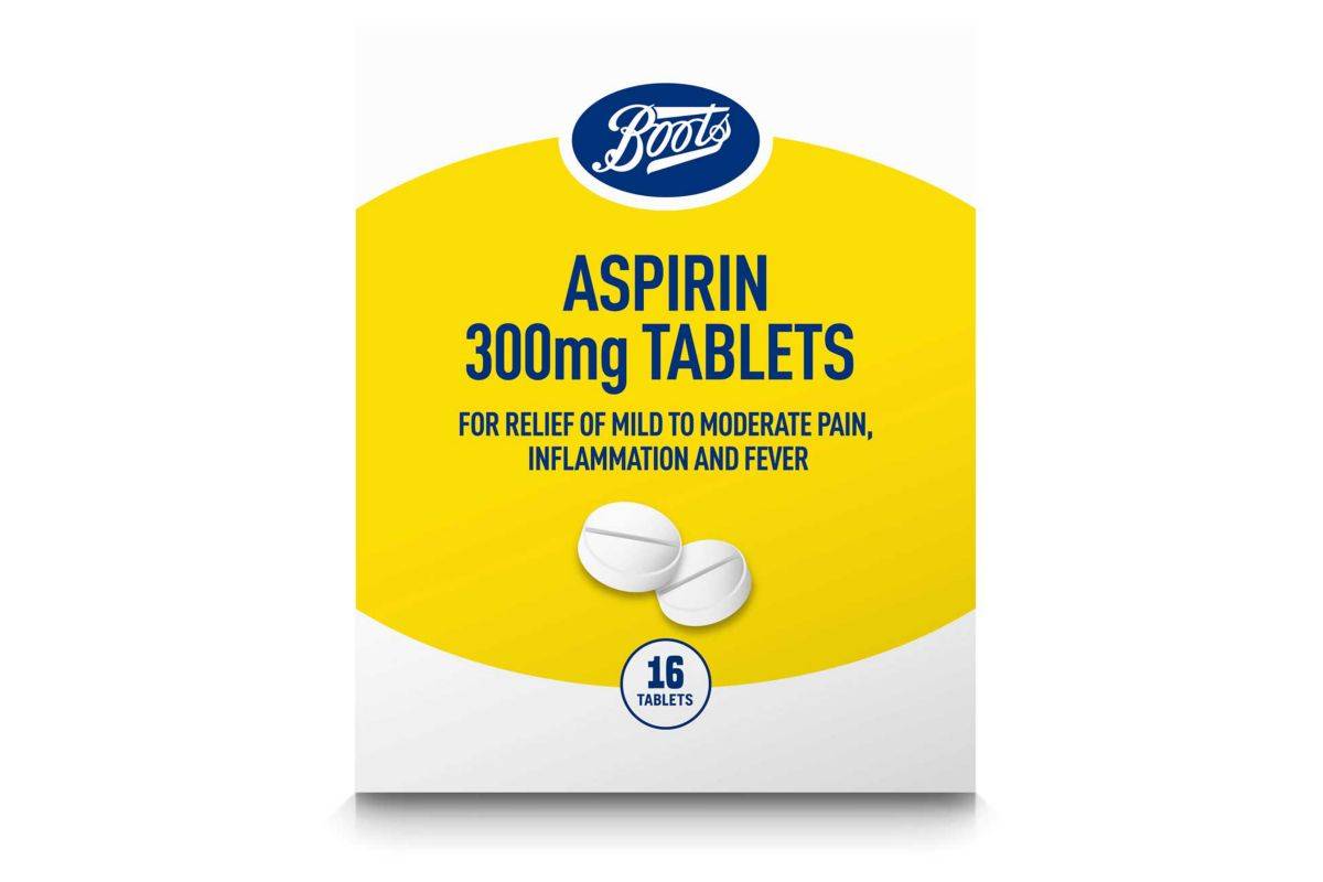 Boots Aspirin 300mg Tablets 16s