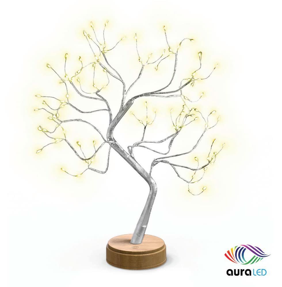 Tzumi Aura Led Glotree Tabletop Tree Light
