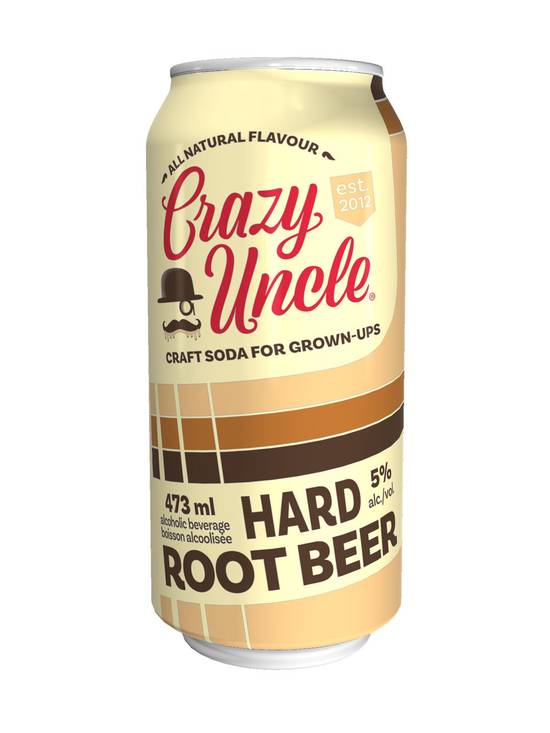 Crazy Uncle · Hard Root Beer (473 mL)