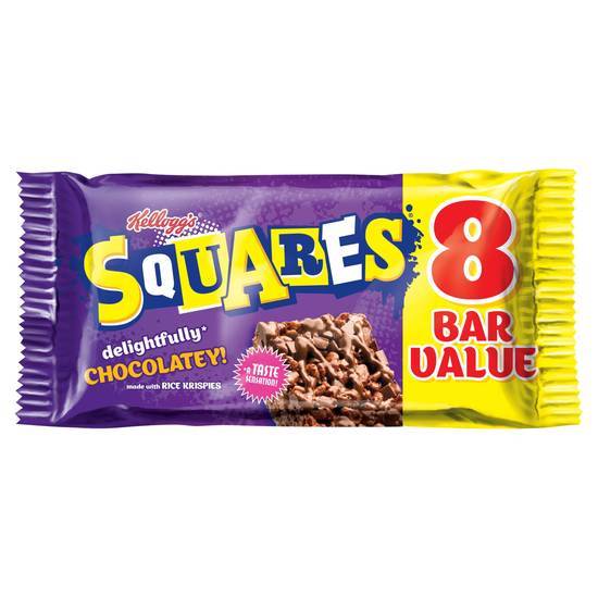 Kellogg's Chocolatey Squares 8 Pack