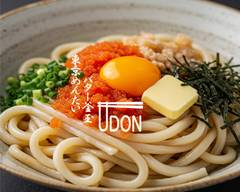 東京めんたいバター釜玉うどん Tokyo mentai butter KAMATAMA-UDON