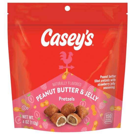Casey's Peanut Butter & Jelly Pretzels 4oz