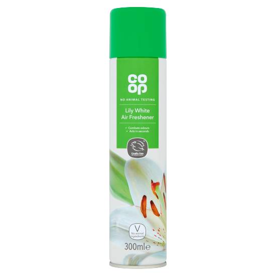 Co-Op Lily White Air Freshener (300ml)