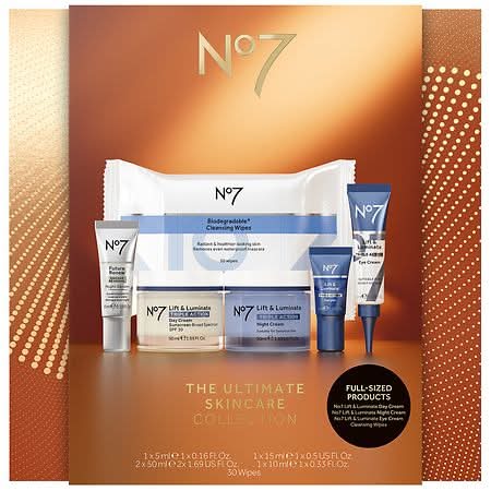 No7 Ultimate Skincare Collection Kit (4.37 fl oz, 6 ct)