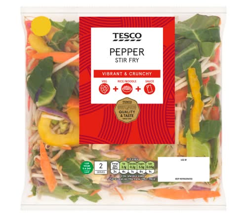 Tesco Vibrant & Crunchy Pepper Stir Fry (320g)