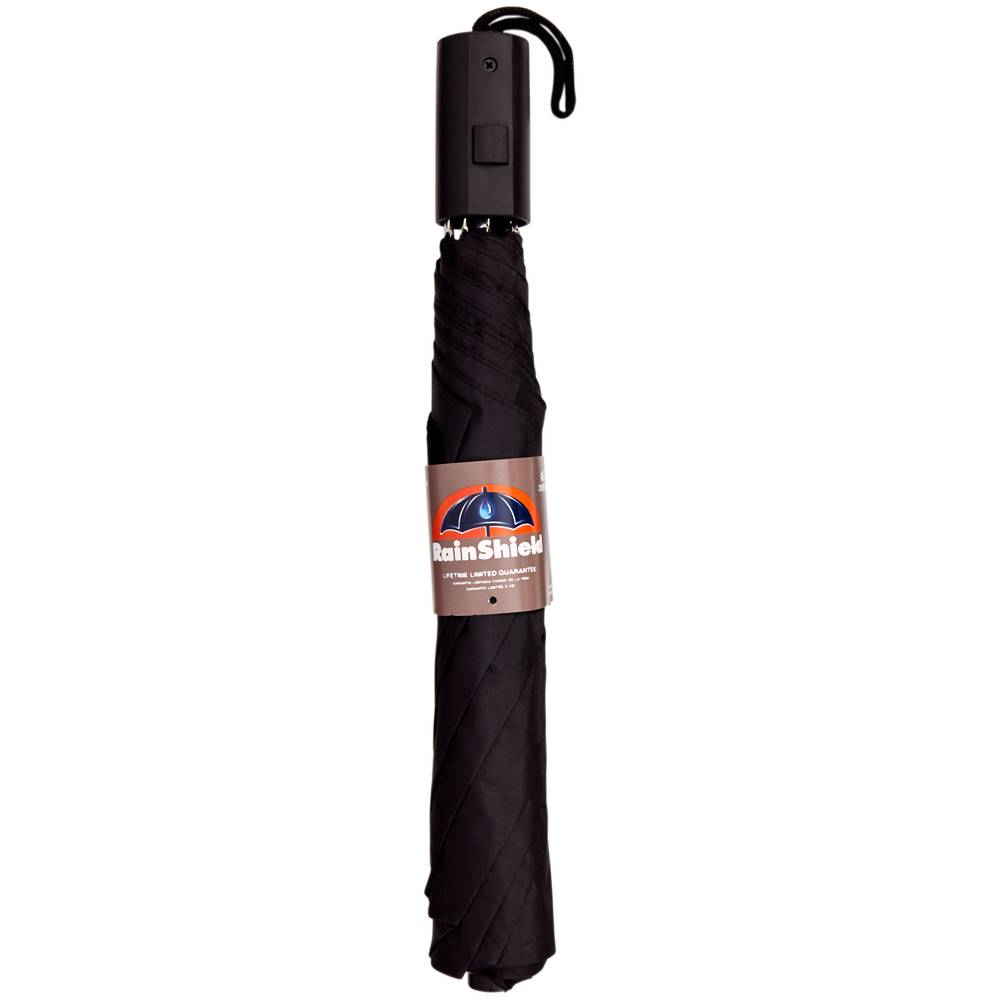 Rainshield Automatic Folding Umbrella (38 inch/black )