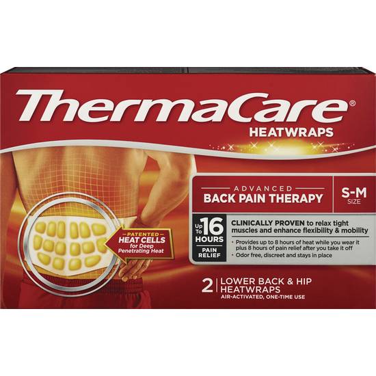 ThermaCare Advanced Back Pain Therapy (SM/MD) Heatwraps, 2 CT