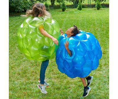 Blue & Green Inflatable Buddy Bumper Balls, 2-Pack