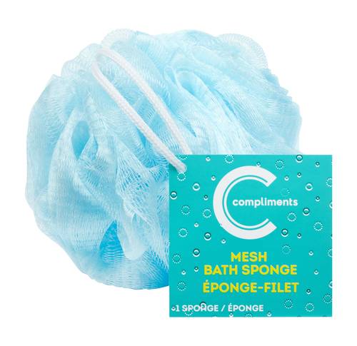 Compliments Aqua Mesh Bath Sponge