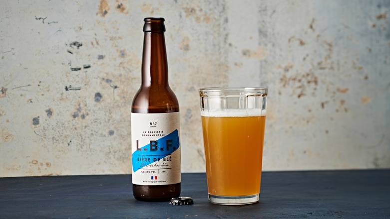 LBF - Bière de blé (blanche bio) - 4,5% - 33 cl