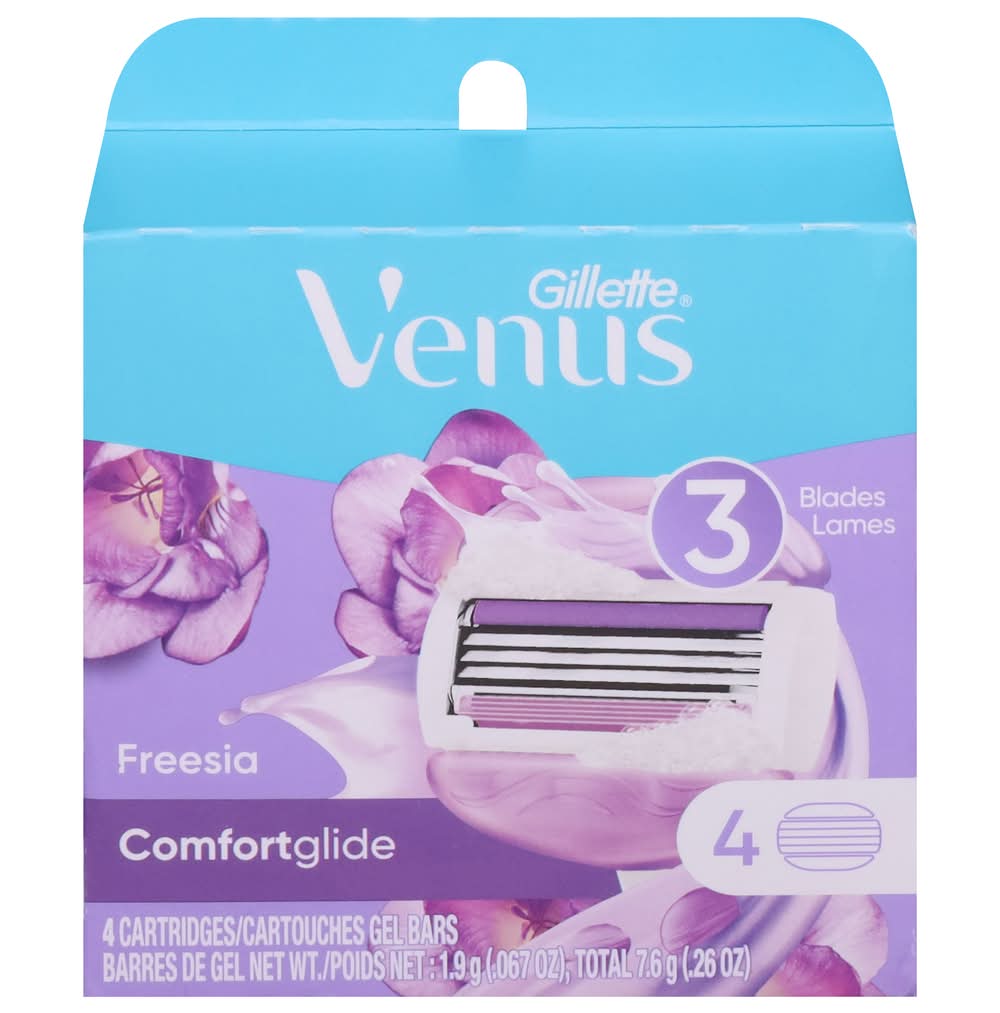 Gillette Venus Comfortglide Freesia Cartridges (2.4 oz)