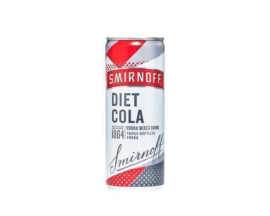 Smirnoff No.21 Vodka and Diet Cola Ready to Drink Premix Can 250ml