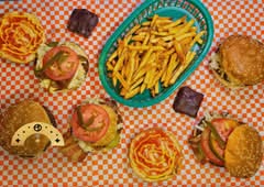 Hamvurguesas veganas al carbón
