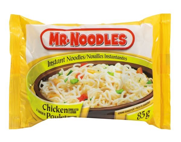 Mr. noodles nouilles instantanées - instant noodles (poulet)
