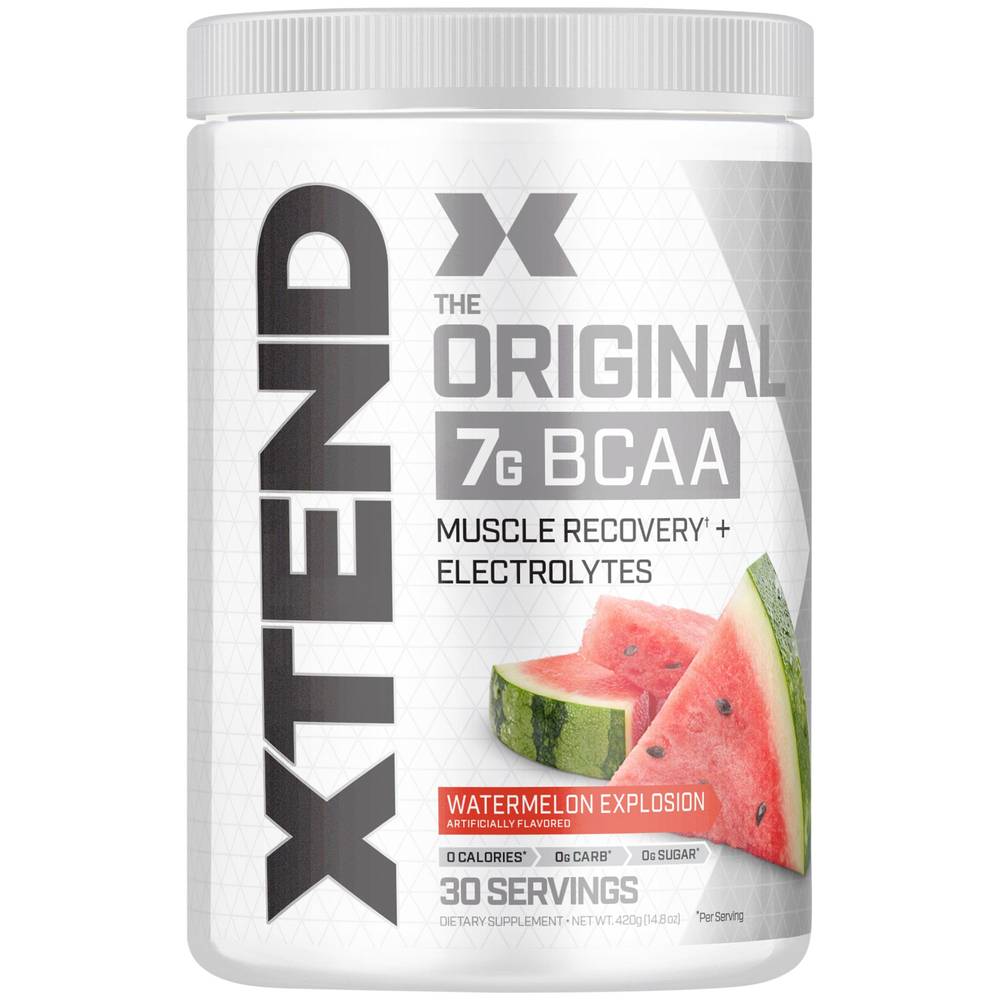 Xtend Original 7g Bcaa Muscle Recovery Electrolytes (14.8 oz) (watermelon explosion)