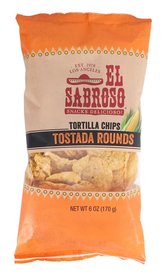 El Sabroso Tostada Rounds Tortilla Chips (6 oz)
