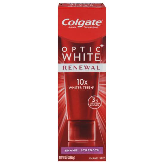 Colgate Optic White Renewal Enamel Strength Toothpaste