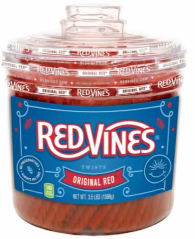 Red Vines Original Red Twists, Licorice (3.5 lbs)