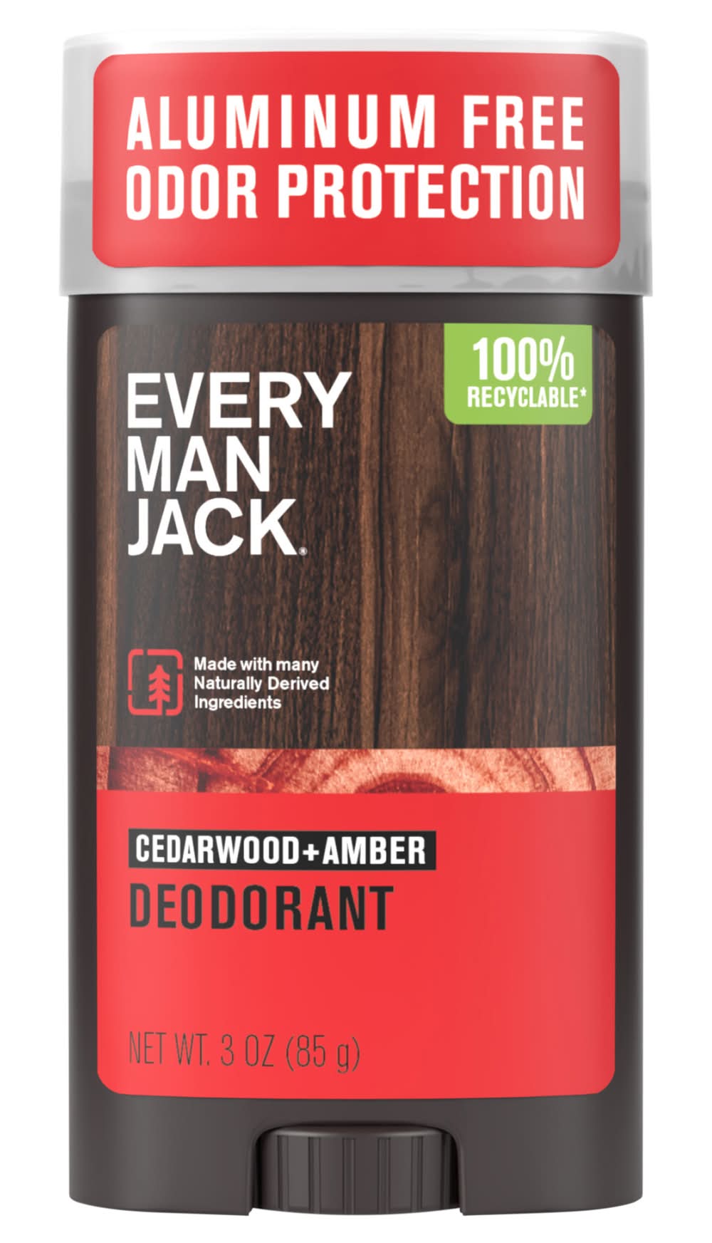 Every Man Jack Aluminum Free Cedarwood Body Deodorant (3 oz)