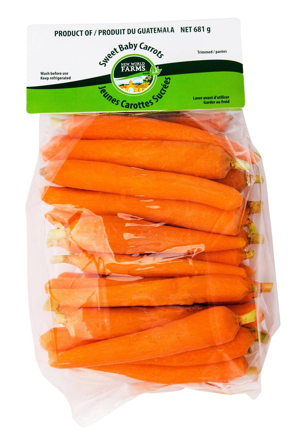 Petites Carottes Sucrées, 680 G / Sweet Baby Carrots, 680 G