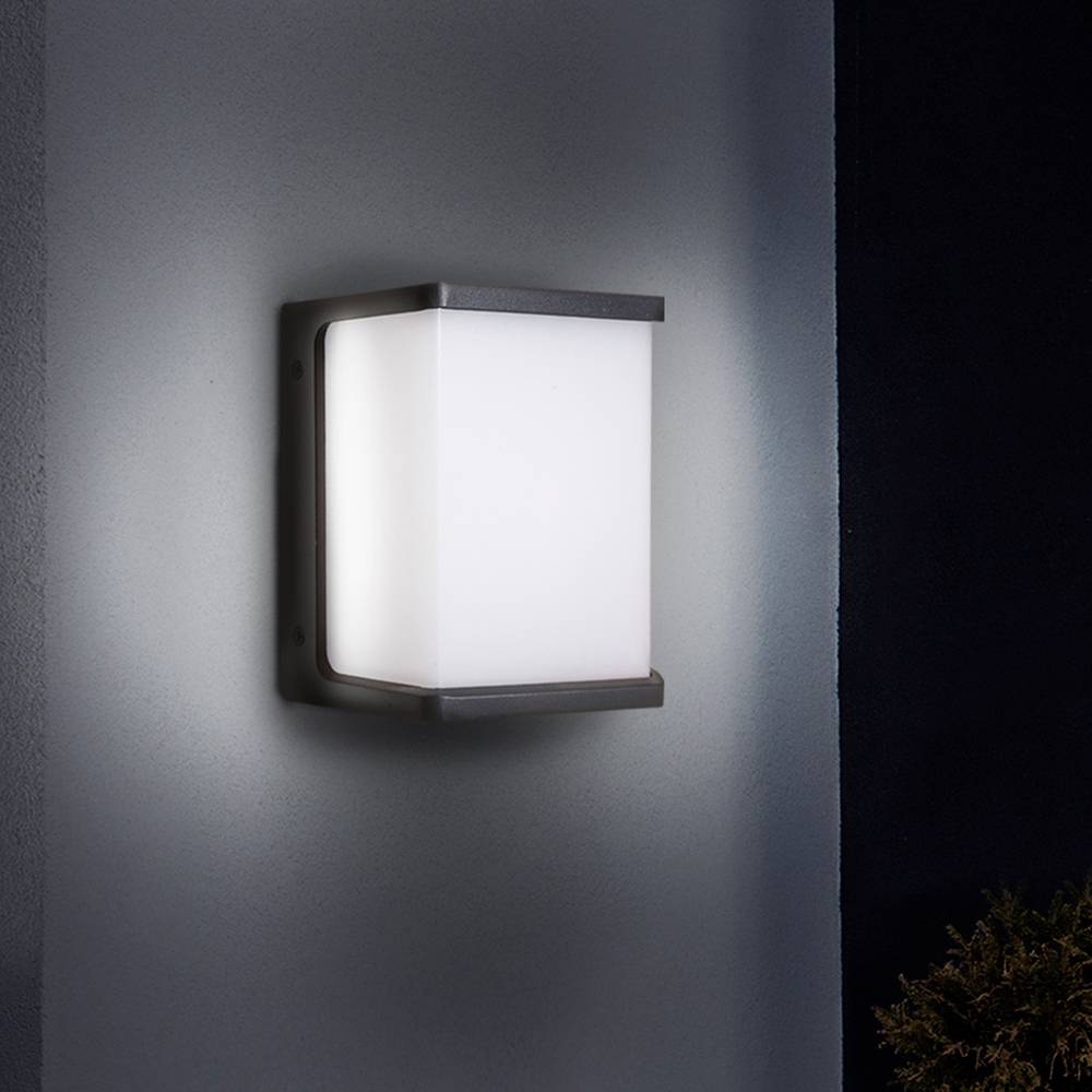 HAMPTON BAY lámpara solar para exterior led (Gris)