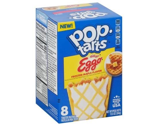 Pop-Tarts · Eggo Frosted Maple Flavor Toaster Pastries (8 pastries)