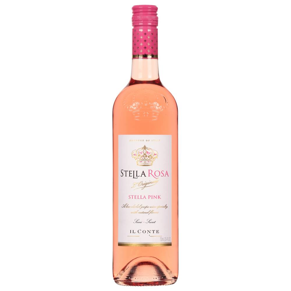 Stella Rosa Stella Pink Semi-Sweet Rose Wine (750 ml)