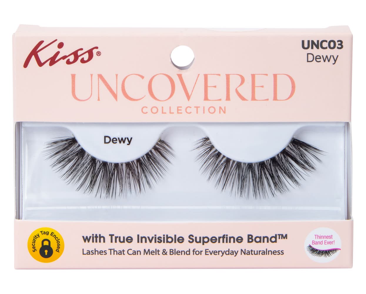 Kiss® Uncovered Collection False Lashes Dewy