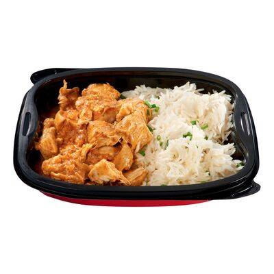 Au beurre avec riz - butter chicken with rice (price per kg)