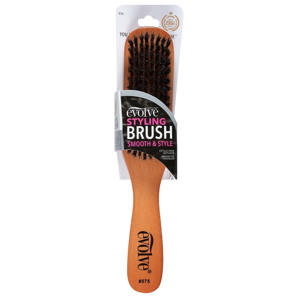 Evolve Natural Boar Styling Brush (1 ct)