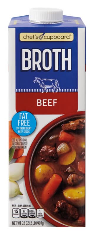 Chef's Cupboard Broth, Beef (32 oz)