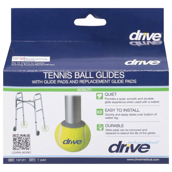 Drive Tennis Ball Glides With Glide Pads & Replacements