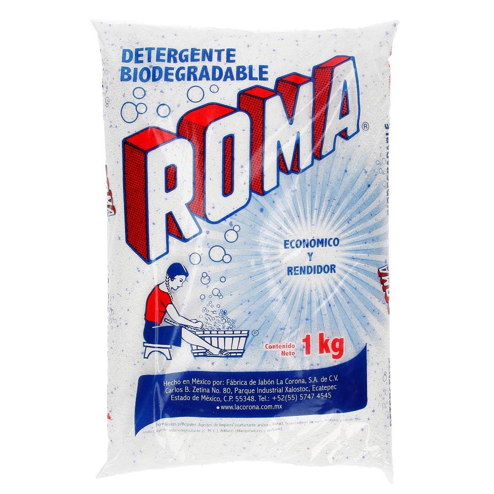 Roma detergente biodegradable en polvo