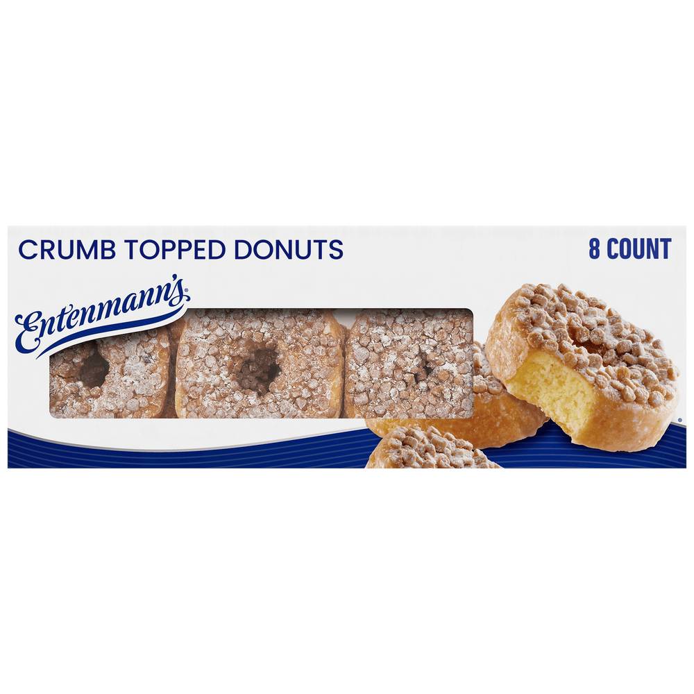 Entenmann's Crumb Topped Donuts (8 ct)