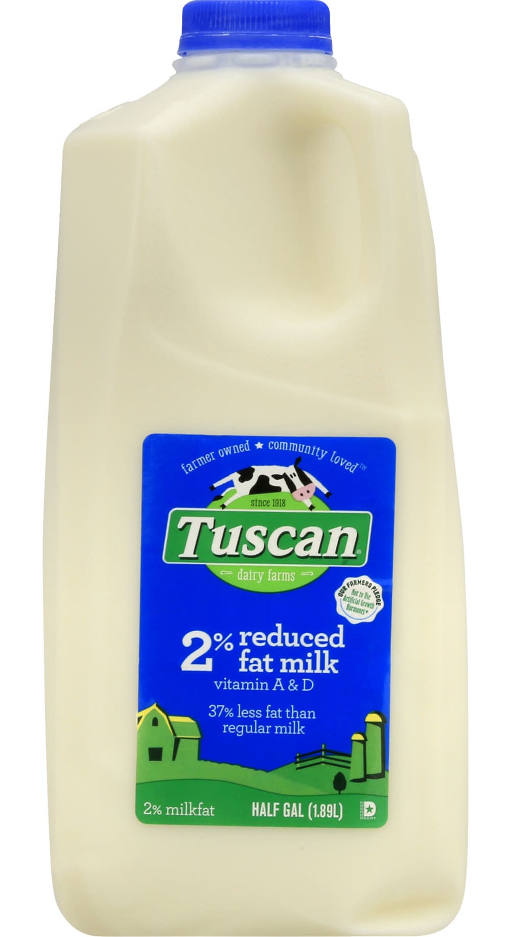 Tuscan 2% Reduced Fat Milk With Vitamin a & D (1.89 L)