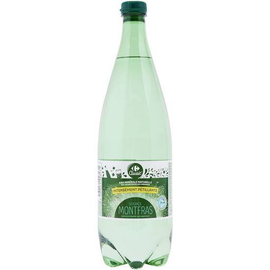 Carrefour Classic' - Eau gazeuse intensément pétillante (1 L)