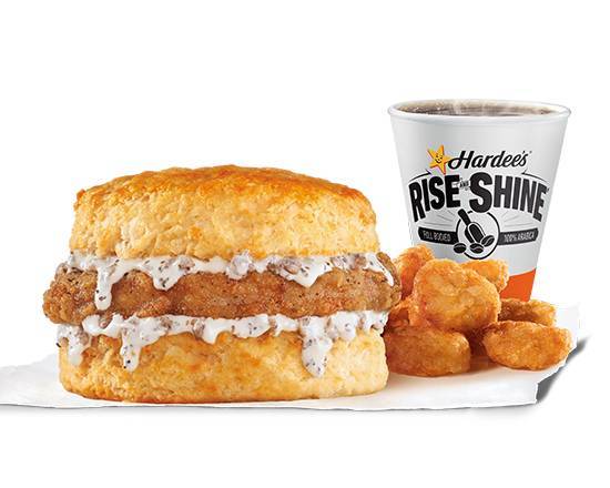 Pork Chop 'N' Gravy Biscuit  Combo