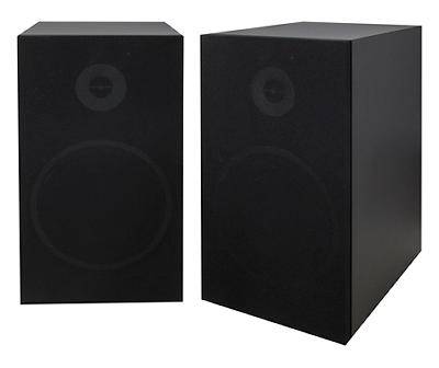 iLive Bluetooth & Wired Bookshelf Speakers, Black (2 ct)