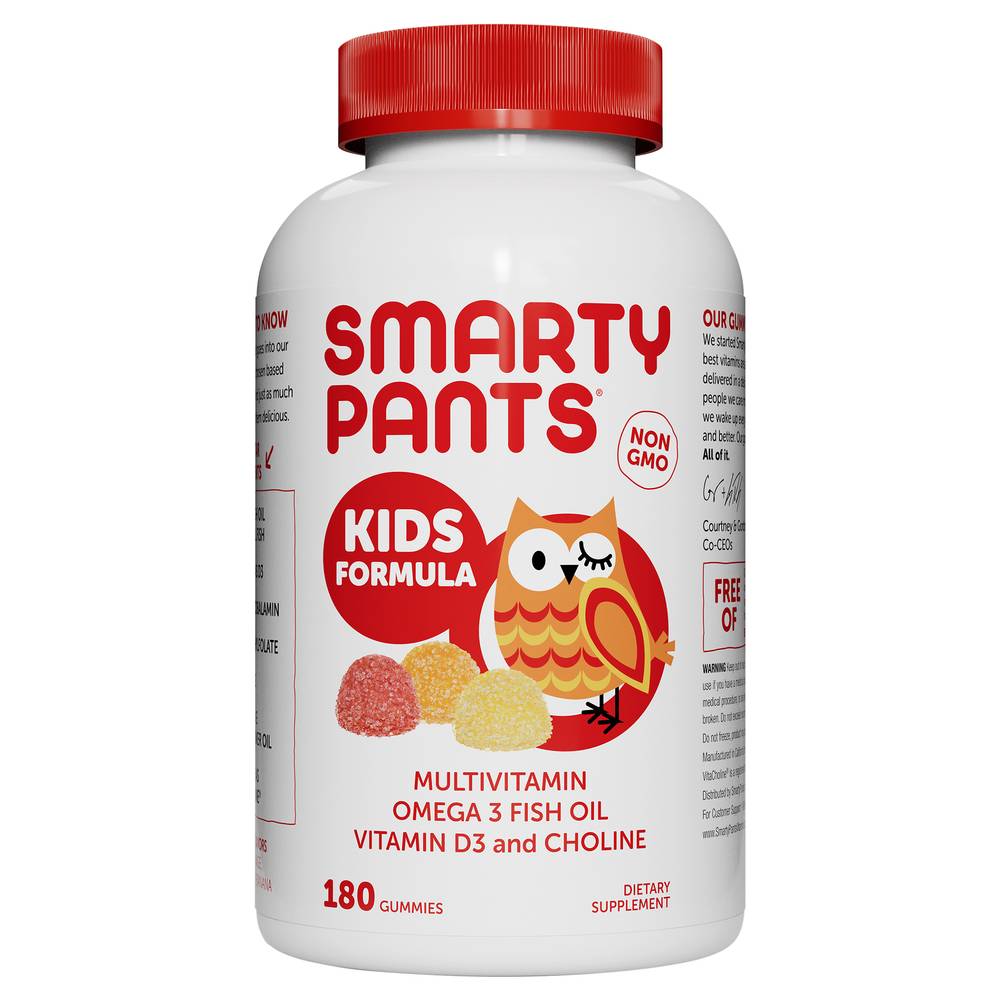 Smarty Pants Kid's Formula Multivitamin Gummies (180 ct)