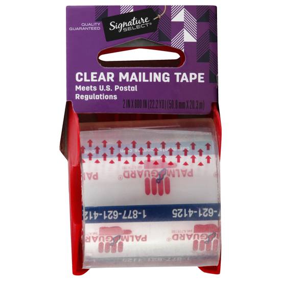 Signature Select 22 Yd Clear Mailing Tape (1 ct)