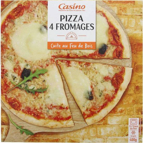 Casino Pizza 4 fromages 400g