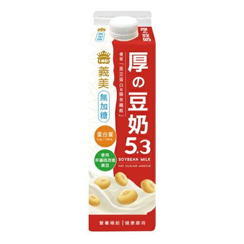 義美無加糖厚豆奶-936ml到貨效期約6-8天 <936ml毫升 x 1 x 1BOTTLE瓶>