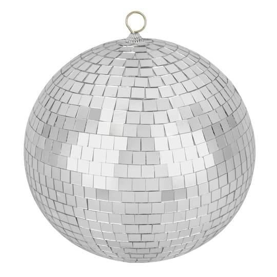 10" Silver Disco Ball By Celebrate It