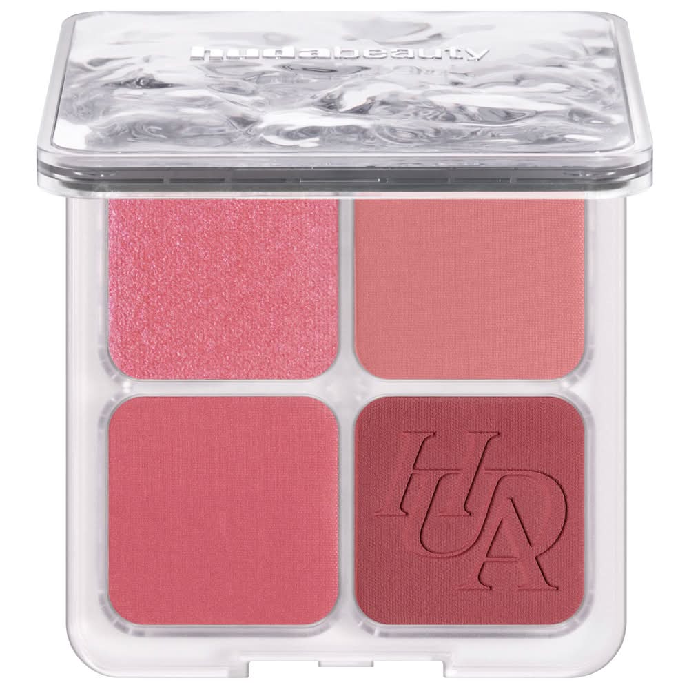 Huda Beauty Blush Filter Blurring Blushlighters Palette Rose Berry