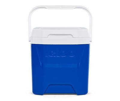 Igloo 384 Fl oz Cooler, Blue - White